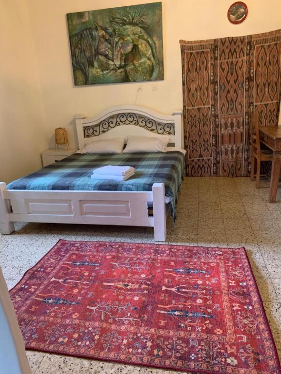 בית האבן העתיק מ-1885 עם מגונית פרטית בחצר Rosh Pinna Eksteriør bilde